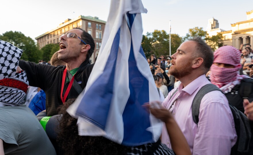 Columbia University closed campus to the public ahead of pro-Israel and pro-Gaza rallies on Thursday.