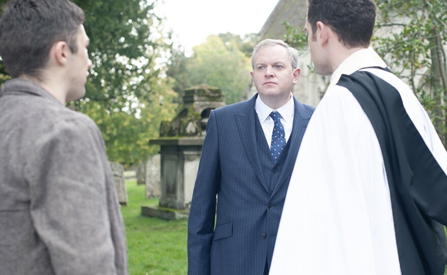Miles Jupp as Marcus Asper and Tom Brittney as Rev. Will Davenport