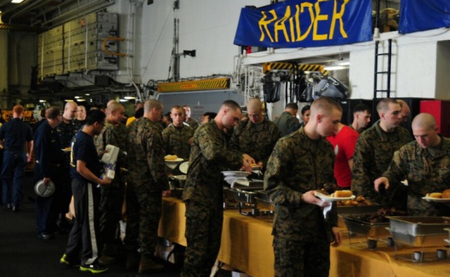 Steel beach picnic on USS Makin Island