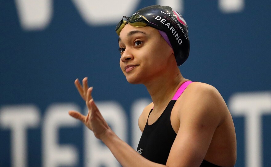 Alice Dearing, who is slated to become the first ever Black woman to represent Great Britain in swimming at the Olympics this year, is an ambassador for Soul Cap, a swim cap made for natural Black hair.