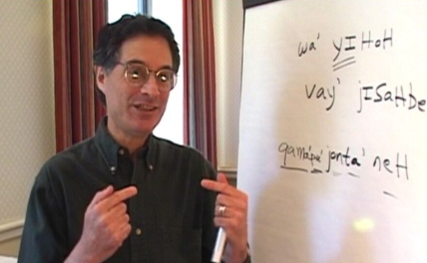 Linguist Marc Okrand created the Klingon language.