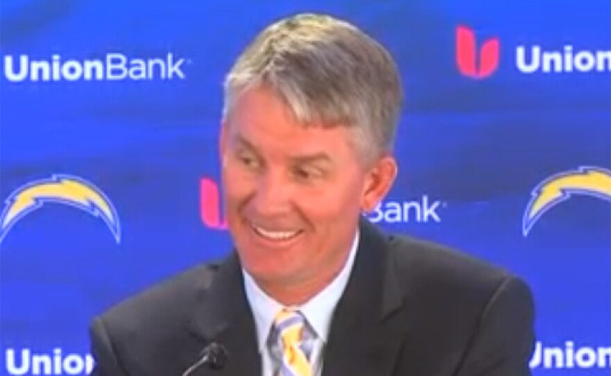 Mike McCoy, the head coach of the San Diego Chargers.