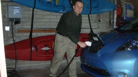 Thomas Franklin, a patent attorney, was San Diego's first owner of the "Leaf" electric car.