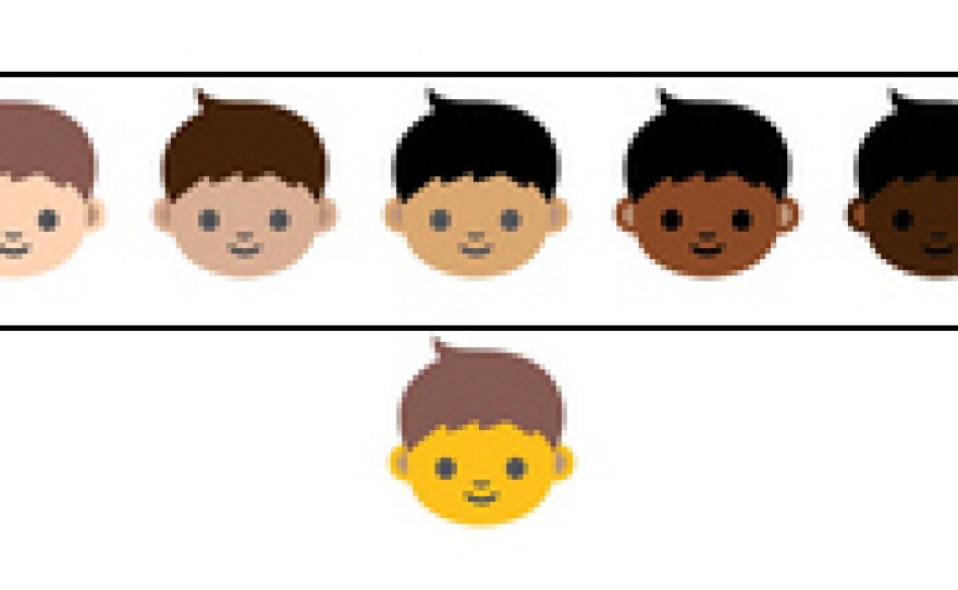 Next year, emoji characters will reflect a wider diversity of races.