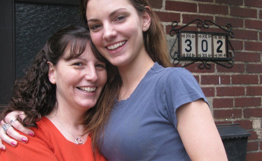 Katie Anderson, shown with her mother, Beth, suffered a life-threatening pulmonary embolism. Her symptoms started within a month of taking the birth control pill Yaz.