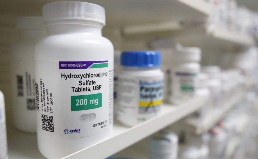 Hydroxychloroquine is used to treat autoimmune diseases like lupus and is being studied for use in treating and preventing COVID-19.