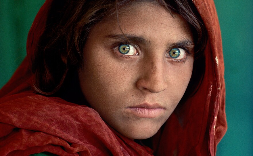 Sharbat Gula was around 12 years old when photographer Steve McCurry took her picture. "It was this piercing gaze," McCurry says. "A very beautiful little girl with this incredible look."