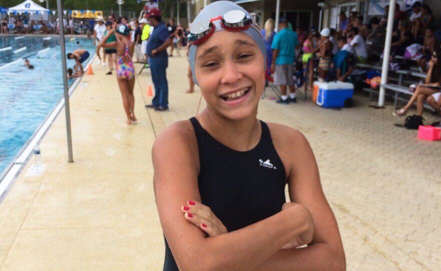 "I was surprised because I didn't really know that I was one of the best," says Emily Lopez-Diaz about winning a bronze medal in a regional competition last year.