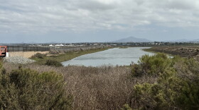 Officials gathered just outside the Tijuana River Watershed in Imperial Beach to mark the beginning of the second health assessment of the area on Sept. 17.