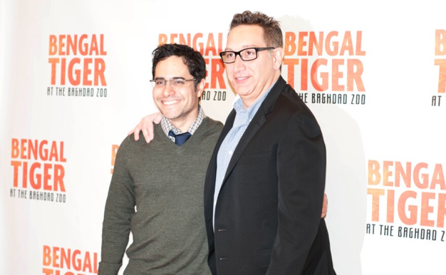 "Bengal Tiger" writer Rajiv Joseph and director Moises Kaufman.