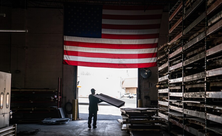 President Biden has made supports for American manufacturers central to his economic policy. It's expected to be a key part of his economic message when he launches his campaign for a second term.