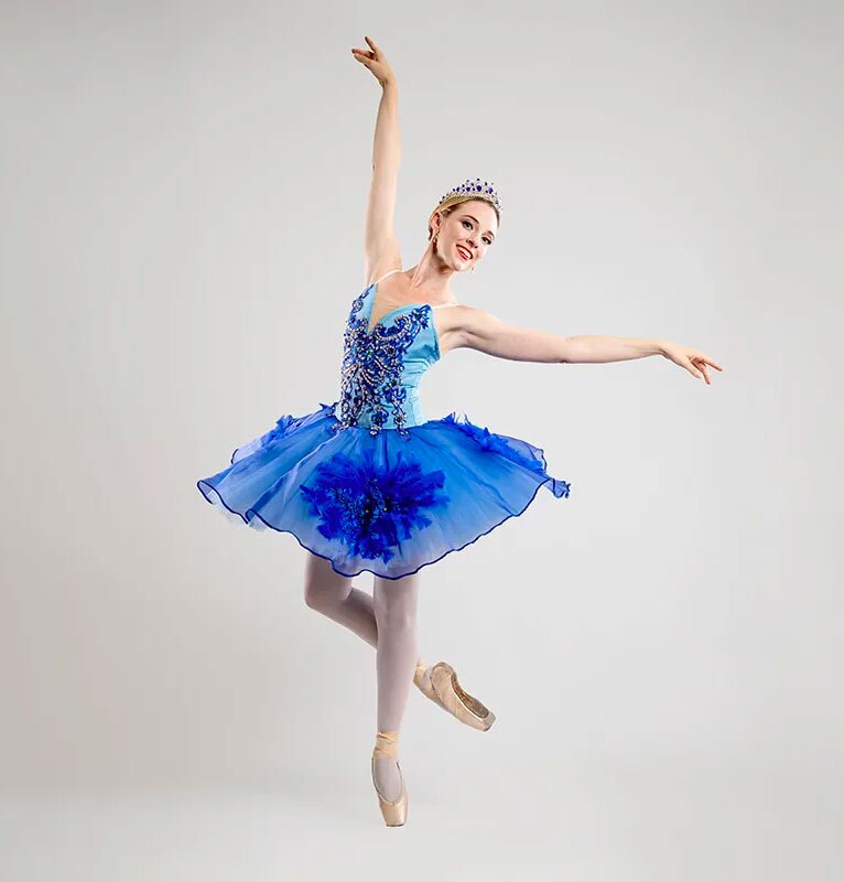 Stephanie Maiorano is pictured in an undated photo as Sleeping Beauty.