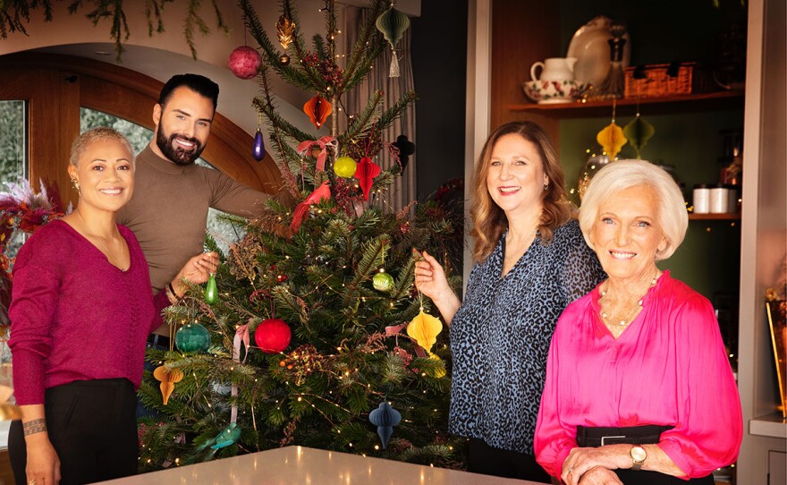 Monica Galetti, Rylan, Angela and Mary Berry.