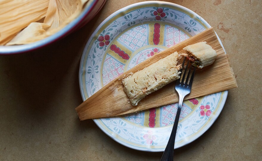 Jalisco-Style Chicken Tamales on PATI'S MEXICAN TALBLE