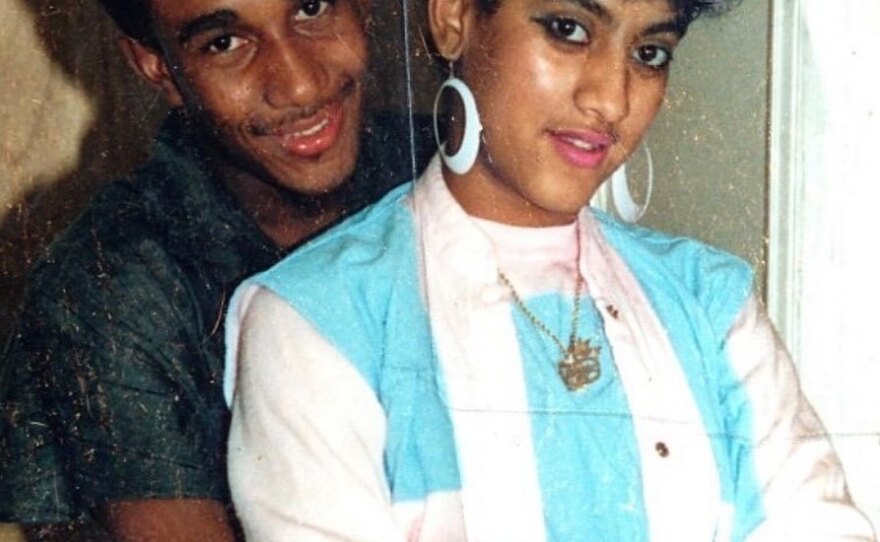Alexis and Maggie in the Bronx, 1980s.