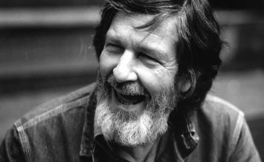 American composer, pianist and writer John Cage (1912-1992), photographed on May 22, 1972.