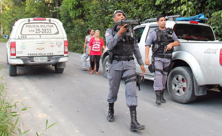 Brazil plans to identify and relocate gang leaders in the Anisio Jobim Penitentiary Complex in Manaus, where a 17-hour riot left 56 inmates dead. Police in Amazonas state are still searching for dozens of inmates who fled during the violence.