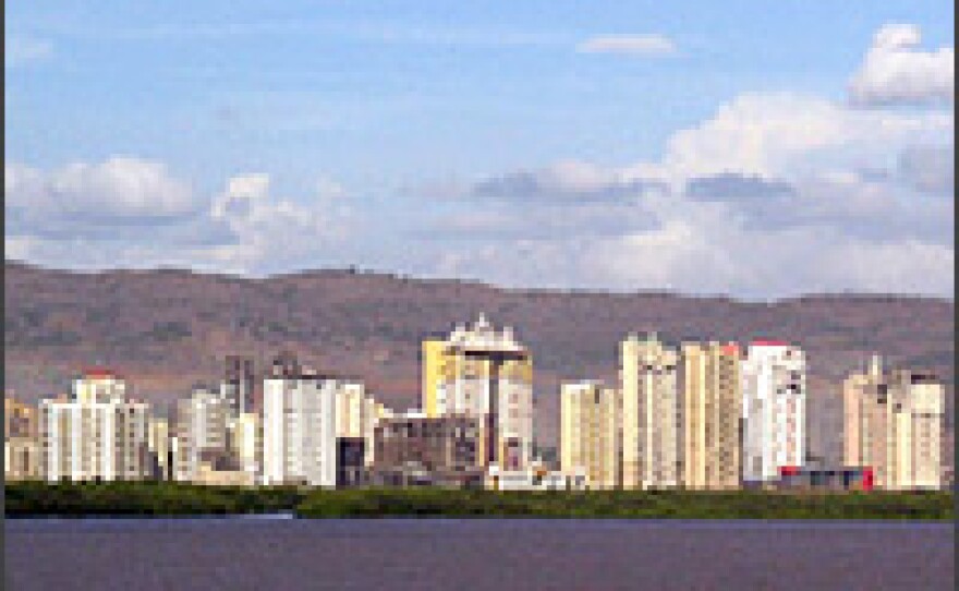 The skyline of Navi Mumbai.