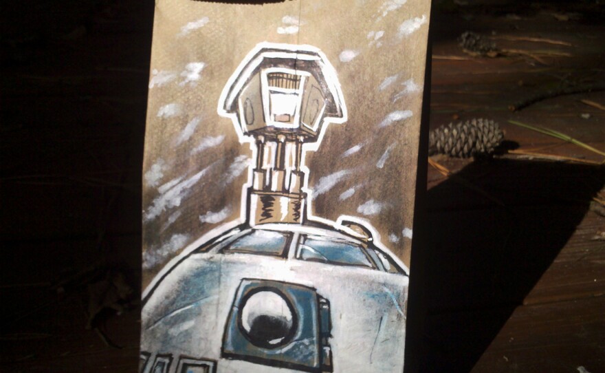 R2D2, scanning on Hoth from The Empire Strikes Back