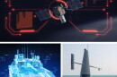 Three of the Pentagon projects surveyed by GAO included weapons for counter-camouflage (upper image) and target recognition (lower images).