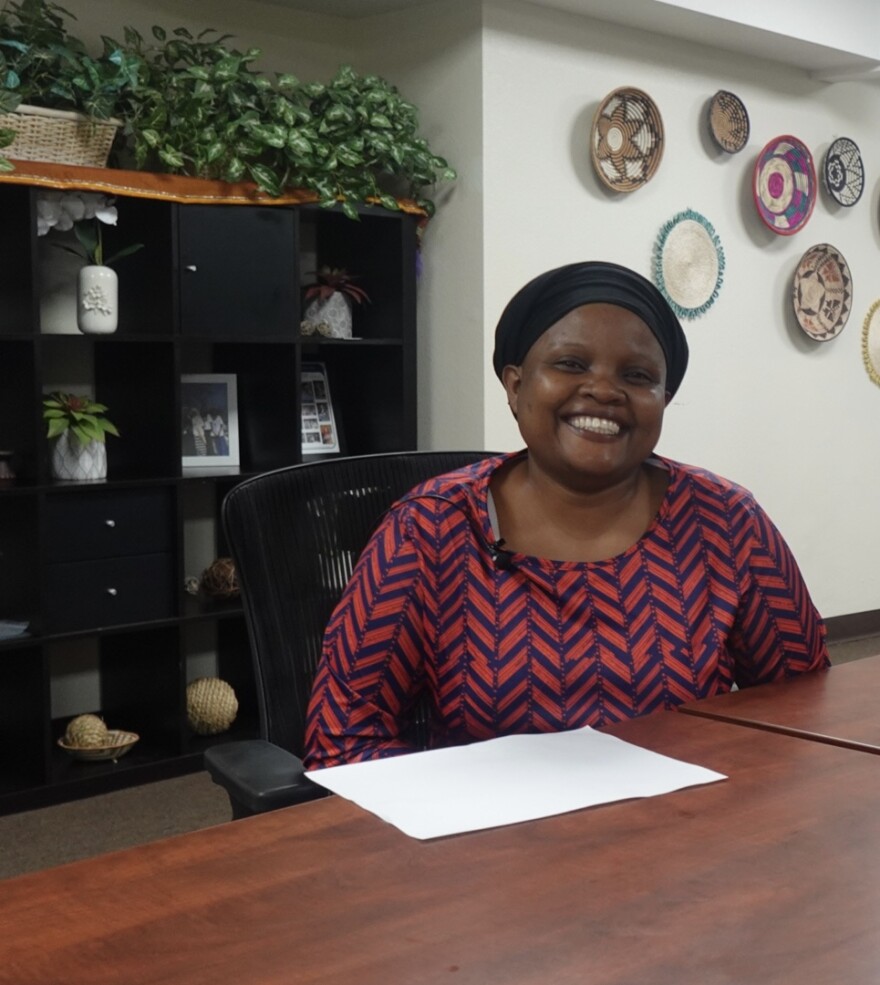 Carolina Festo, community health worker for Somali Family Service