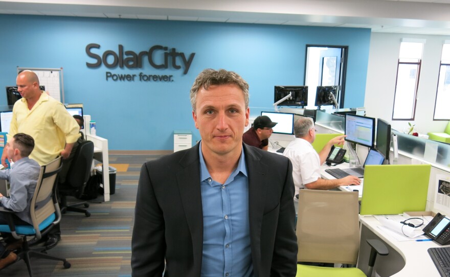 Lyndon Rive is co-founder and CEO of SolarCity. His company has stopped looking for business in Nevada since regulators started phasing out incentives.