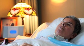 Rafaela Simmons lies in a hospital bed at Villa Coronado where she has been for the past four years. She was in a motorcycle accident with her husband and suffered a severe brain injury.