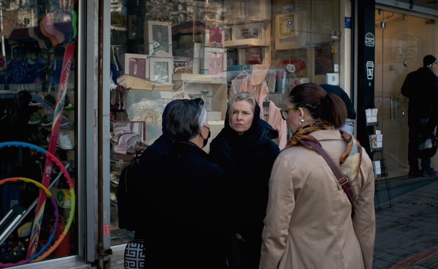 NPR's Mary Louise Kelly speaks to women in Tehran who are choosing to not wear headscarves.