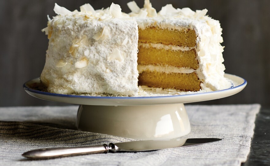 Coconut layer cake is one of the South's best-loved cakes. Author Anne Byrn says enslaved Africans brought with them knowledge of how to use coconuts.