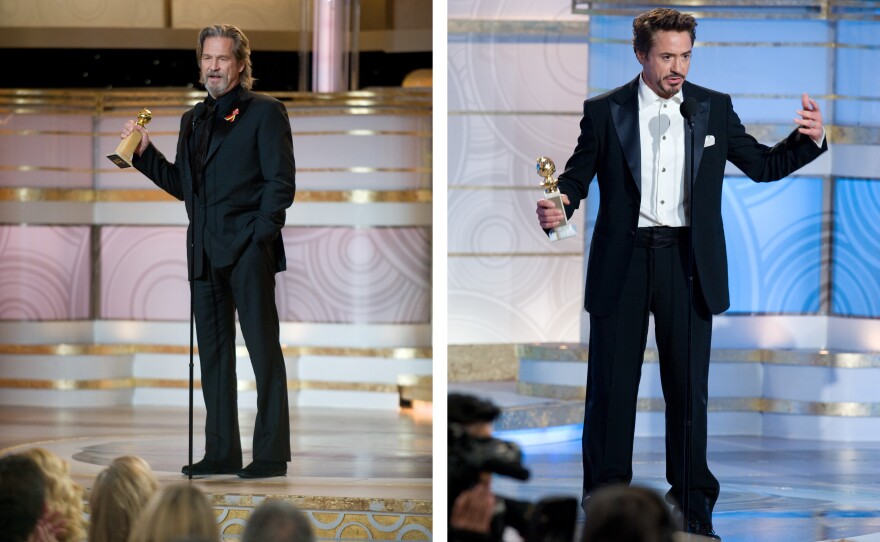 Best Actors: Robert Downey, Jr. and Jeff Bridges