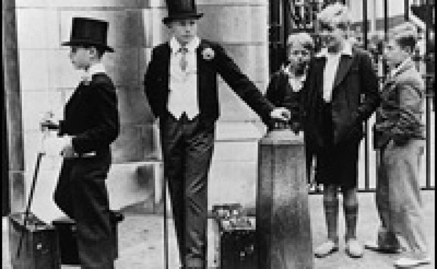 For centuries, attending Eton College was a passport to wealth and success (above, two Eton boys attract attention in 1937). But in the 1980s and '90s, people tended to sneer at the "toffs."