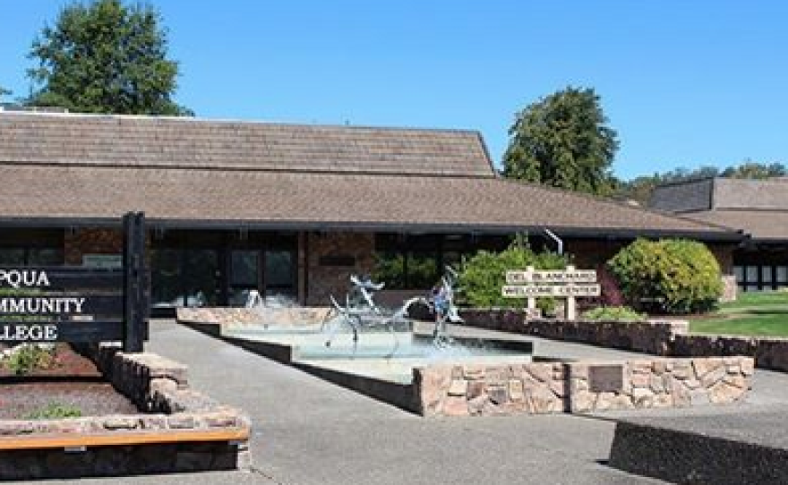 An undated photo of Umpqua Community College.