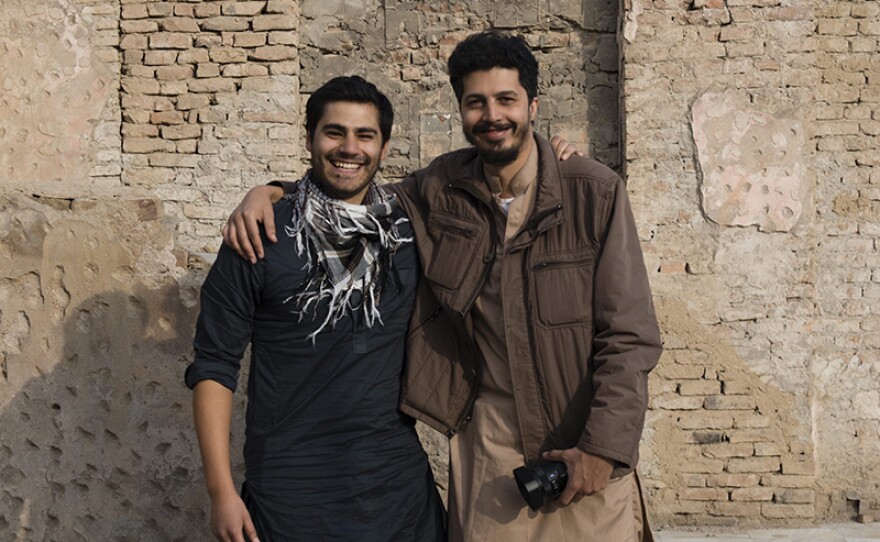 Co-directors Andrés Caballero (left) and Sofian Khan.