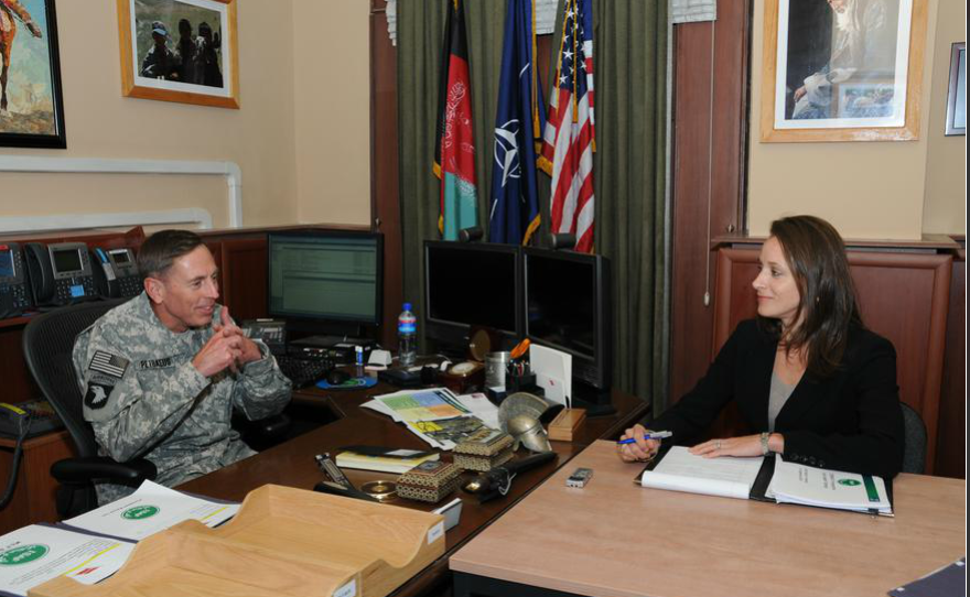 General David Petraeus and Paula Broadwell