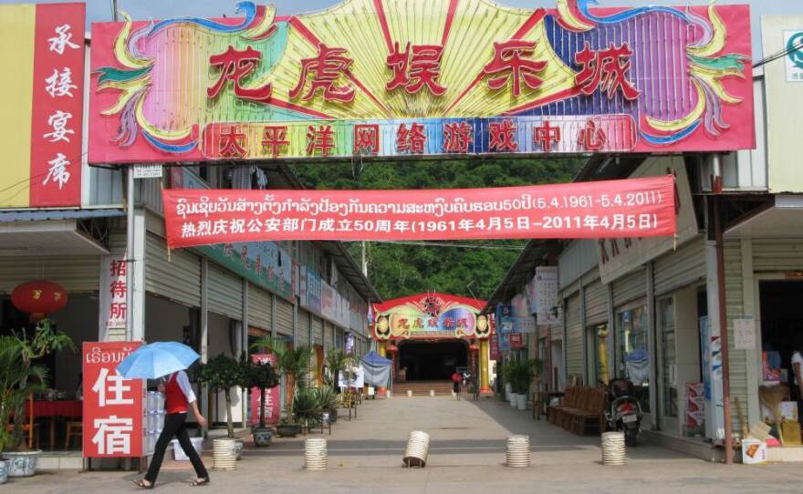 A string of gambling-related murders last year left Boten a ghost town. Most of the people, goods and money in the town come from north of the border in China. The new rail link could revitalize the area.