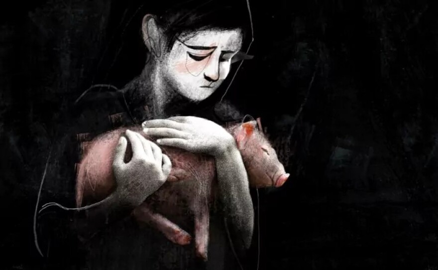 "Letter to a Pig" is one of the short films screening at the San Diego International Jewish Film Festival. It was just nominated for best animated short film. (2023)