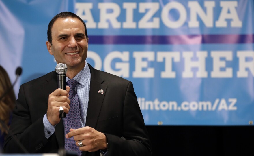 Former police Sgt. Paul Penzone, a Democrat, will be the new sheriff of Maricopa County, Ariz., after beating longtime incumbent Joe Arpaio.