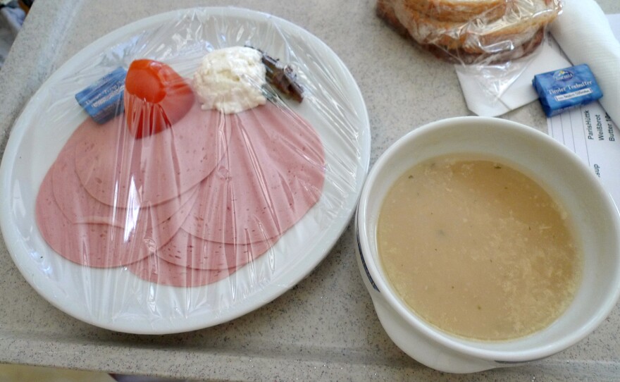 Austria: "I think I actually got depressed from how bad it was," Flickr user girl_onthe_les said about this hospital lunch served up in Austria in 2012. Us too.