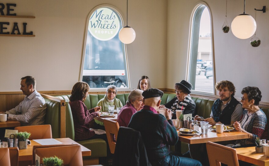 The Diner, which is a project of Meals on Wheels People in Vancouver, Wash., provides community in addition to meals for seniors enrolled in the program.