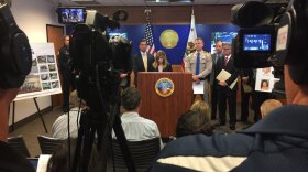 San Diego County prosecutors announce the indictment of 42 individuals after a 10-month-long undercover operation targeting criminals who were selling stolen vehicles, Dec 1. 2016 