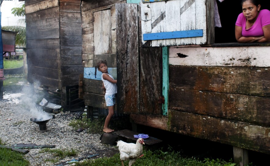 Canal is one of the poorest neighborhoods the the coastal city of Bluefields.