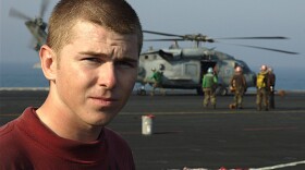 Chris Altice served as an E-3/aviation ordnanceman with Strike Fighter Squadron 14 (VFA-14), also known as "The Tophatters," during the deployment featured in "Carrier," a 10-part series filmed aboard the USS Nimitz , is a character-driven immersion in the high-stakes world of a nuclear aircraft carrier.