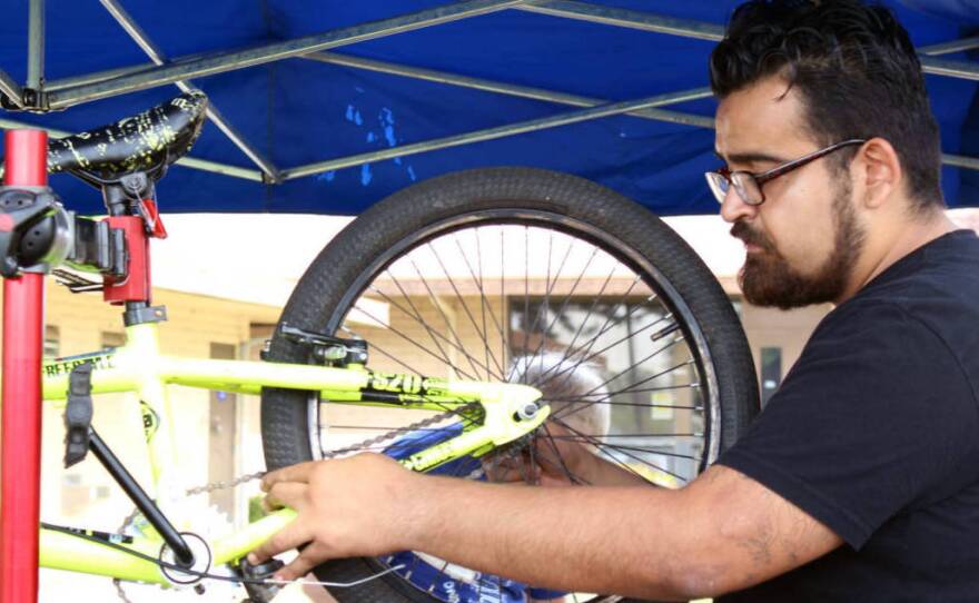 Rangel, who is now 26, says biking was a lifesaver when he was a teen newly diagnosed with Type 2 diabetes. At his insistence, his mom, cousins and uncles began cycling — and the exercise helped bring their diabetes under control, too.