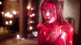 Stephen King's first novel, Carrie, turns 50 years old on Friday, and in honor of her birthday we asked you to share your favorite King stories with us. Above, Sissy Spacek stars in the 1976 film adaptation.