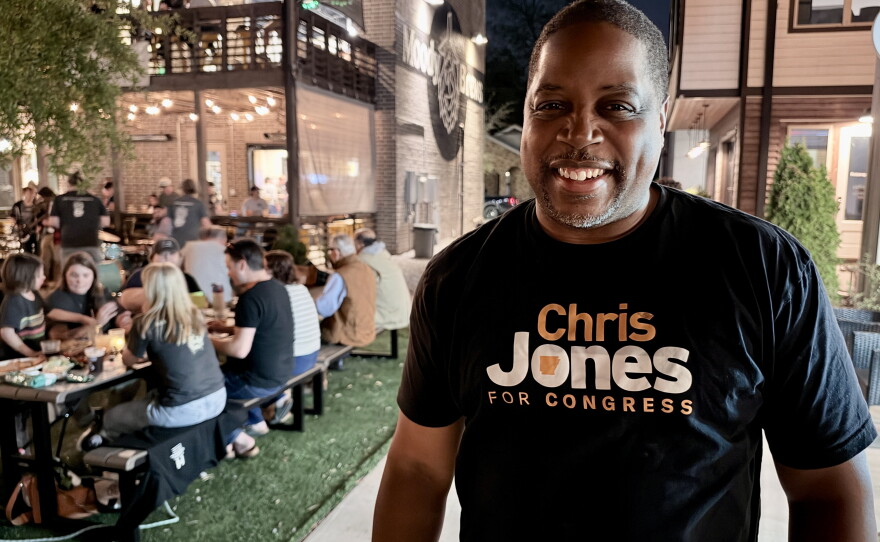 Chris Jones, the Democratic nominee for Arkansas' 2nd Congressional District, says voters are frustrated with promises made by the Trump administration that haven't been kept.