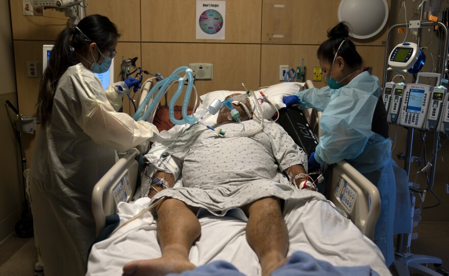 Hospitalizations and deaths from the coronavirus continue to increase this month, with the number of Americans who died from the illness surpassing 3,600.