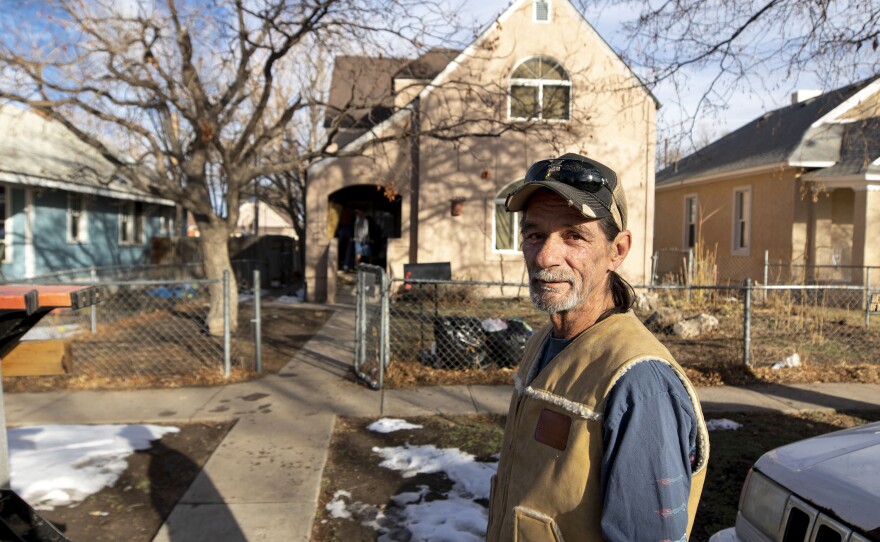 Louie Bran worked at the steel plants in Pueblo until he was laid off in the 1980s. He never returned to work there, and instead laid bricks in the city until he retired.