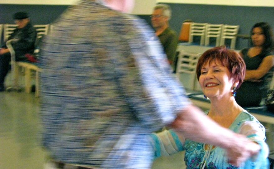 Beverly Weurding, shown in this undated photo, co-founded the Wheelchair Dancers Organization. She said when people see her dancing, they forget she is in a wheelchair.