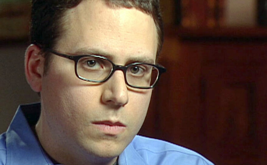 Stephen Glass during a 2003 interview with CBS News'