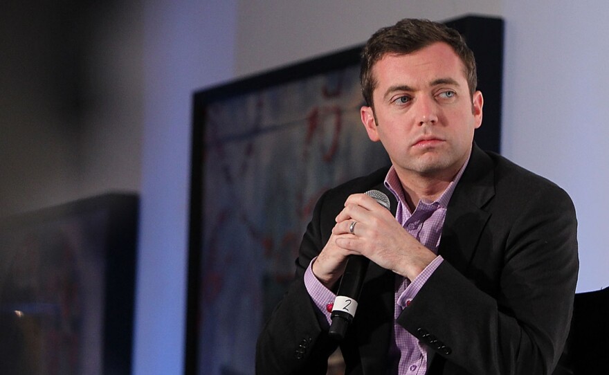 Michael Hastings, 33, has died in a car crash in Los Angeles, according to reports. The author of wartime books and articles that included a candid profile of Gen. Stanley McChrystal is seen here at an event last year.